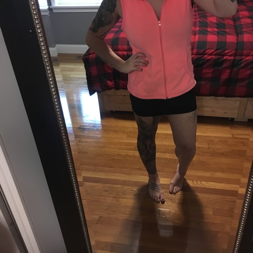 Pink vest